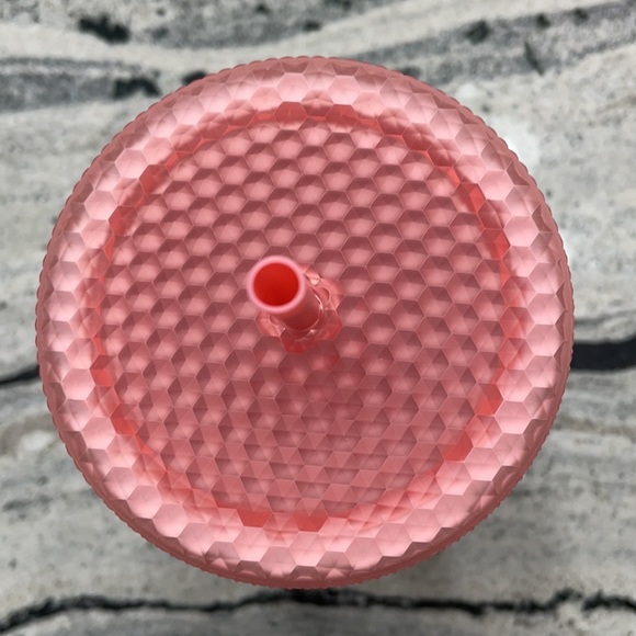 *LAST ONE* Starbucks Pink Lemonade Matte Studded Cold Cup Bubblegum Soft Touch - Picture 10 of 10